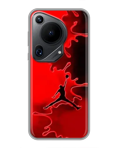 Чехол для Huawei Pura 70 Ultra с картинкой «Jordan Red Smoke» Чехол для Huawei Pura 70 Ultra с картинкой «Jordan Red Smoke»
