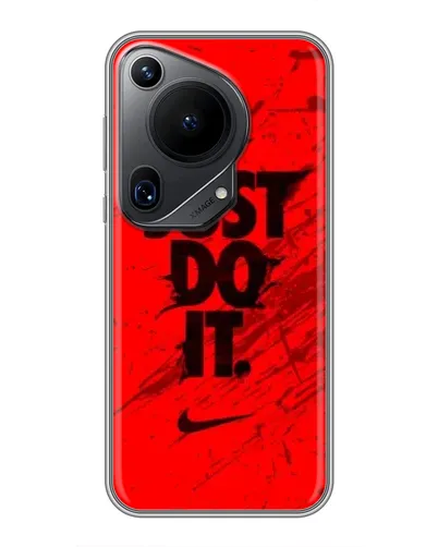Чехол для Huawei Pura 70 Ultra с картинкой «Nike Just Do It» Чехол для Huawei Pura 70 Ultra с картинкой «Nike Just Do It»