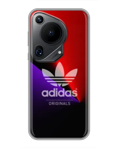 Чехол для Huawei Pura 70 Ultra с картинкой «Adidas Red Neon» Чехол для Huawei Pura 70 Ultra с картинкой «Adidas Red Neon»