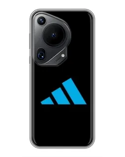 Чехол для Huawei Pura 70 Ultra с картинкой «Adidas Cyan Logo»