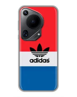 Чехол для Huawei Pura 70 Ultra с картинкой «Ретро блоки Adidas»