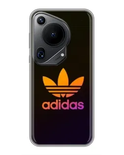 Чехол для Huawei Pura 70 Ultra с картинкой «Градиент Adidas»