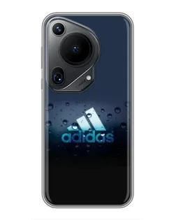 Чехол для Huawei Pura 70 Ultra с картинкой «Adidas Water Drops»