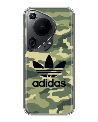 Чехол для Huawei Pura 70 Ultra с картинкой «Милитари стиль Adidas» Чехол для Huawei Pura 70 Ultra с картинкой «Милитари стиль Adidas»
