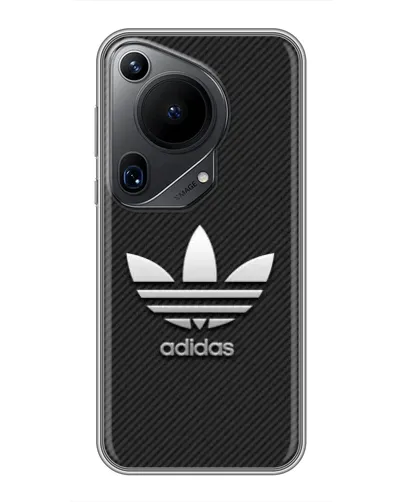 Чехол для Huawei Pura 70 Ultra с картинкой «Adidas Карбоновая текстура» Чехол для Huawei Pura 70 Ultra с картинкой «Adidas Карбоновая текстура»