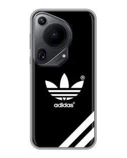Чехол для Huawei Pura 70 Ultra с картинкой «Adidas с диагональными полосами»