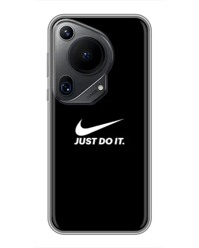Чехол для Huawei Pura 70 Ultra с картинкой «Минимализм от Nike»