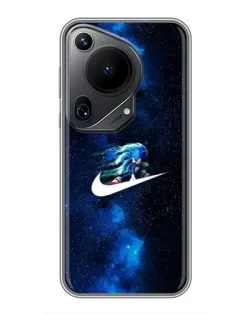 Чехол для Huawei Pura 70 Ultra с картинкой «Звездный путь Nike»