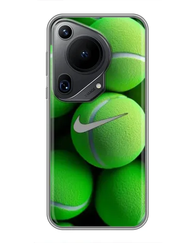 Чехол для Huawei Pura 70 Ultra с картинкой «Теннисные мячи Найк»