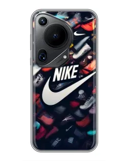 Чехол для Huawei Pura 70 Ultra с картинкой «Коллекция кроссовок Nike»