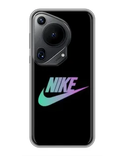 Чехол для Huawei Pura 70 Ultra с картинкой «Nike — городская ночь»