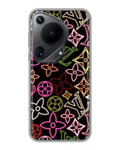 Чехол для Huawei Pura 70 Ultra с картинкой «Неоновый микс Nike» Чехол для Huawei Pura 70 Ultra с картинкой «Неоновый микс Nike»
