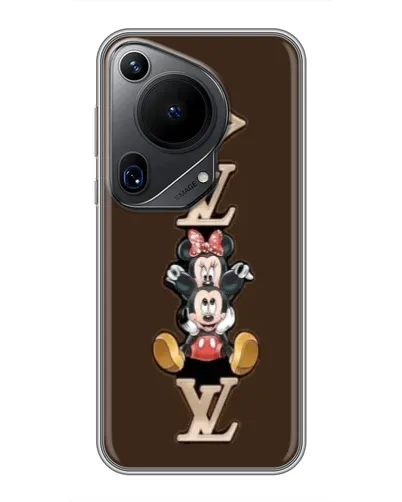 Чехол для Huawei Pura 70 Ultra с картинкой «LV и Микки Маус» Чехол для Huawei Pura 70 Ultra с картинкой «LV и Микки Маус»