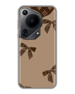 Чехол для Huawei Pura 70 Ultra с картинкой «LV — кофейный атлас»