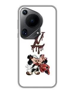 Чехол для Huawei Pura 70 Ultra с картинкой «LV и Микки Маус»