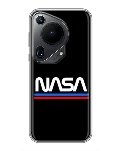 Чехол для Huawei Pura 70 Ultra с картинкой «NASA — классика Red Blue» Чехол для Huawei Pura 70 Ultra с картинкой «NASA — классика Red Blue»