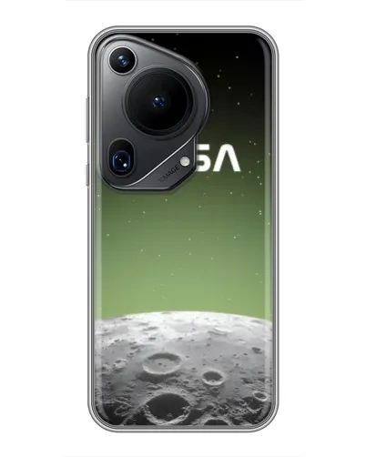 Чехол для Huawei Pura 70 Ultra с картинкой «NASA — лунный градиент» Чехол для Huawei Pura 70 Ultra с картинкой «NASA — лунный градиент»