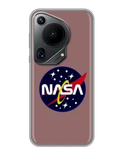 Чехол для Huawei Pura 70 Ultra с картинкой «NASA — ретро космос» Чехол для Huawei Pura 70 Ultra с картинкой «NASA — ретро космос»