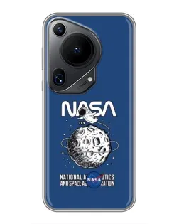Чехол для Huawei Pura 70 Ultra с картинкой «NASA — лунная миссия» Чехол для Huawei Pura 70 Ultra с картинкой «NASA — лунная миссия»