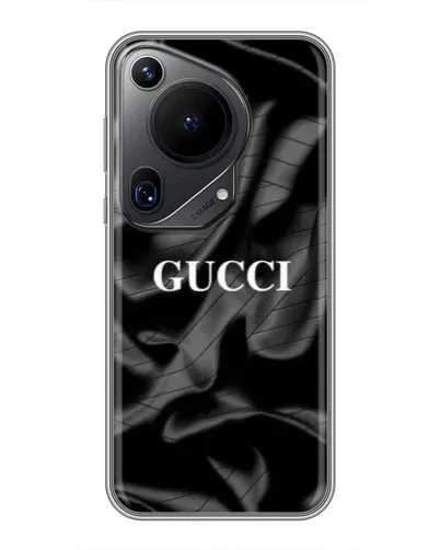 Чехол для Huawei Pura 70 Ultra с картинкой «Gucci — шелковые волны»