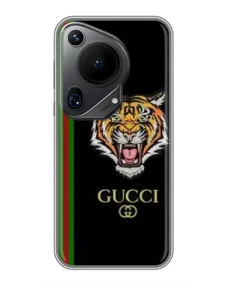 Чехол для Huawei Pura 70 Ultra с картинкой «Тигр Gucci»