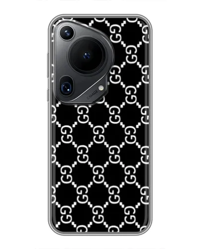 Чехол для Huawei Pura 70 Ultra с картинкой «Gucci — сетчатый паттерн»