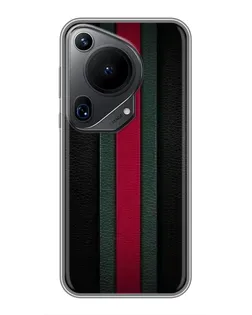 Чехол для Huawei Pura 70 Ultra с картинкой «Gucci — неоновая линия»