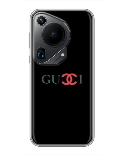 Чехол для Huawei Pura 70 Ultra с картинкой «Gucci — красный градиент»