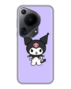 Чехол для Huawei Pura 70 Ultra с картинкой «Kuromi — нежный фиолетовый» Чехол для Huawei Pura 70 Ultra с картинкой «Kuromi — нежный фиолетовый»