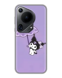 Чехол для Huawei Pura 70 Ultra с картинкой «Kuromi с зонтиком» Чехол для Huawei Pura 70 Ultra с картинкой «Kuromi с зонтиком»