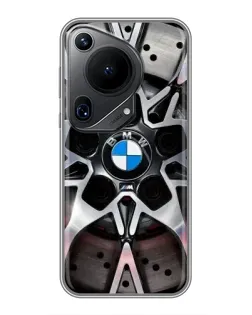 Чехол для Huawei Pura 70 Ultra с картинкой «BMW — деталь диска»