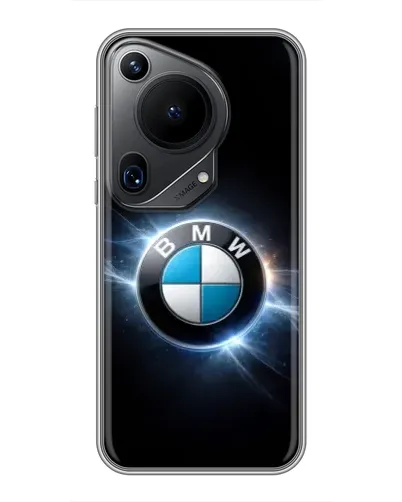 Чехол для Huawei Pura 70 Ultra с картинкой «BMW — неоновое сияние» Чехол для Huawei Pura 70 Ultra с картинкой «BMW — неоновое сияние»