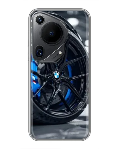 Чехол для Huawei Pura 70 Ultra с картинкой «Колесо BMW вблизи» Чехол для Huawei Pura 70 Ultra с картинкой «Колесо BMW вблизи»