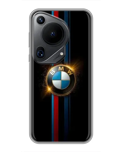 Чехол для Huawei Pura 70 Ultra с картинкой «BMW M-Power неон» Чехол для Huawei Pura 70 Ultra с картинкой «BMW M-Power неон»