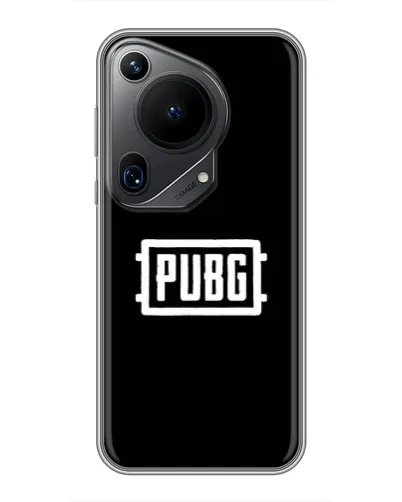 Чехол для Huawei Pura 70 Ultra с картинкой «Лого BMW — металлический блеск»