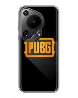 Чехол для Huawei Pura 70 Ultra с картинкой «PUBG — рамка лого» Чехол для Huawei Pura 70 Ultra с картинкой «PUBG — рамка лого»