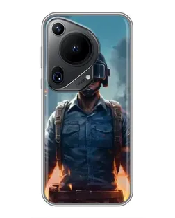Чехол для Huawei Pura 70 Ultra с картинкой «PUBG — реалистичный герой» Чехол для Huawei Pura 70 Ultra с картинкой «PUBG — реалистичный герой»