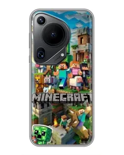 Чехол для Huawei Pura 70 Ultra с картинкой «Замок Minecraft» Чехол для Huawei Pura 70 Ultra с картинкой «Замок Minecraft»