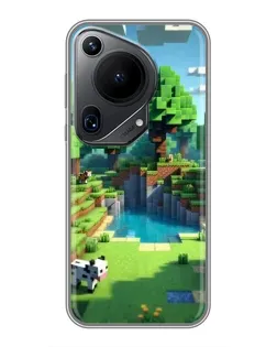 Чехол для Huawei Pura 70 Ultra с картинкой «Minecraft летний день» Чехол для Huawei Pura 70 Ultra с картинкой «Minecraft летний день»