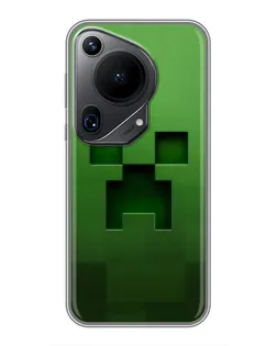 Чехол для Huawei Pura 70 Ultra с картинкой «Крипер микро-дизайн» Чехол для Huawei Pura 70 Ultra с картинкой «Крипер микро-дизайн»