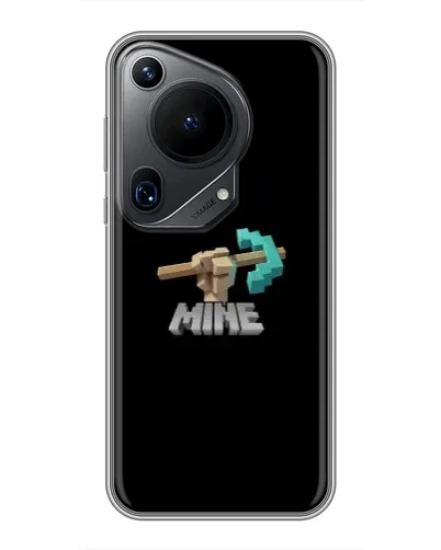 Чехол для Huawei Pura 70 Ultra с картинкой «Алмазная кирка» Чехол для Huawei Pura 70 Ultra с картинкой «Алмазная кирка»