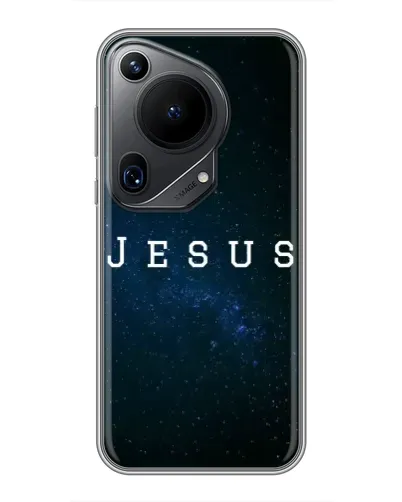 Чехол для Huawei Pura 70 Ultra с картинкой «Звездное небо Jesus»