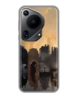 Чехол для Huawei Pura 70 Ultra с картинкой «Дорога к вере»