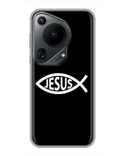 Чехол для Huawei Pura 70 Ultra с картинкой «Классический Jesus»