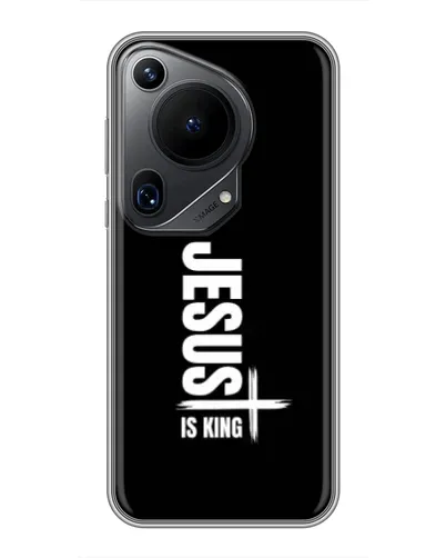 Чехол для Huawei Pura 70 Ultra с картинкой «Вертикаль веры Jesus»