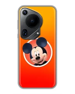 Чехол для Huawei Pura 70 Ultra с картинкой «Mickey в круге»