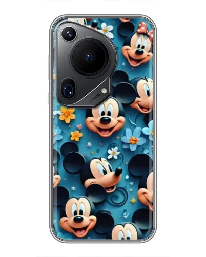 Чехол для Huawei Pura 70 Ultra с картинкой «Паттерн Микки и Минни» Чехол для Huawei Pura 70 Ultra с картинкой «Паттерн Микки и Минни»
