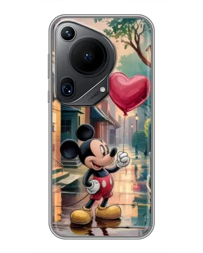 Чехол для Huawei Pura 70 Ultra с картинкой «Микки и шарик-сердце» Чехол для Huawei Pura 70 Ultra с картинкой «Микки и шарик-сердце»