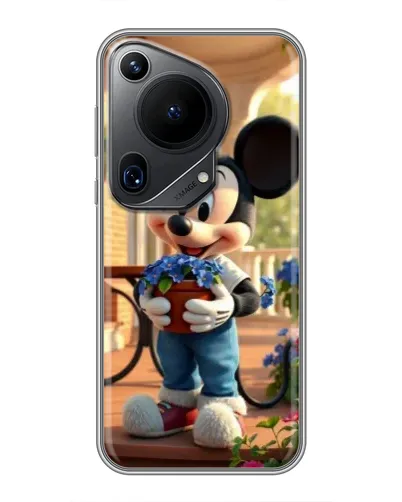 Чехол для Huawei Pura 70 Ultra с картинкой «Микки садовод» Чехол для Huawei Pura 70 Ultra с картинкой «Микки садовод»