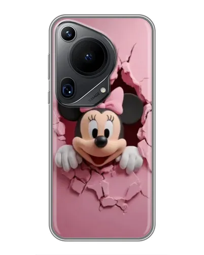 Чехол для Huawei Pura 70 Ultra с картинкой «Минни сквозь стену» Чехол для Huawei Pura 70 Ultra с картинкой «Минни сквозь стену»